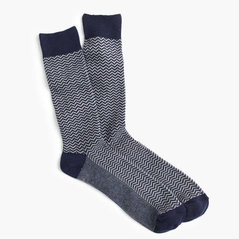 Zigzag socks